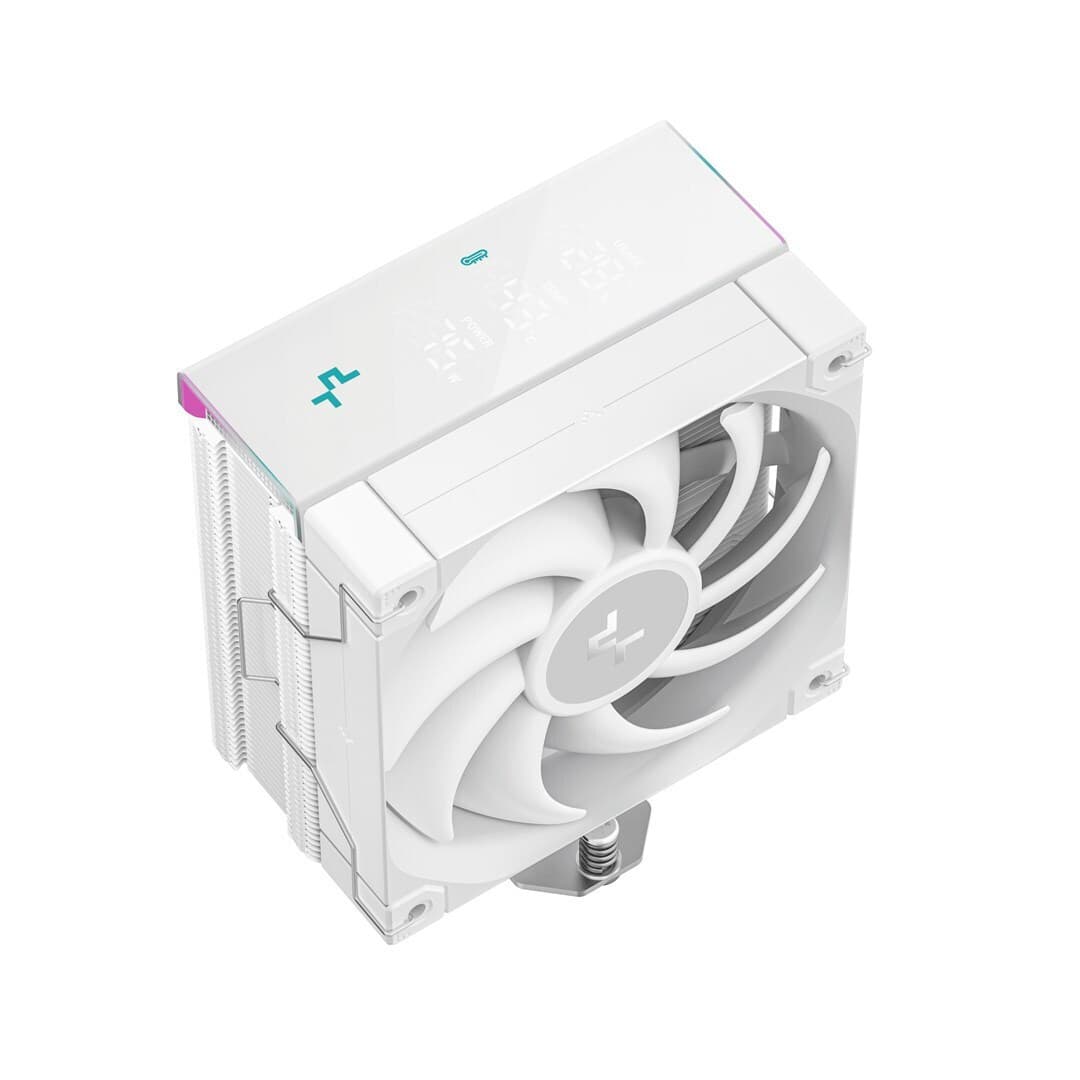 Deepcool AK400 Digital Pro Ψύκτρα Επεξεργαστή για Socket AM4/AM5/1200/115x/1700 με RGB Φωτισμό Λευκή 8