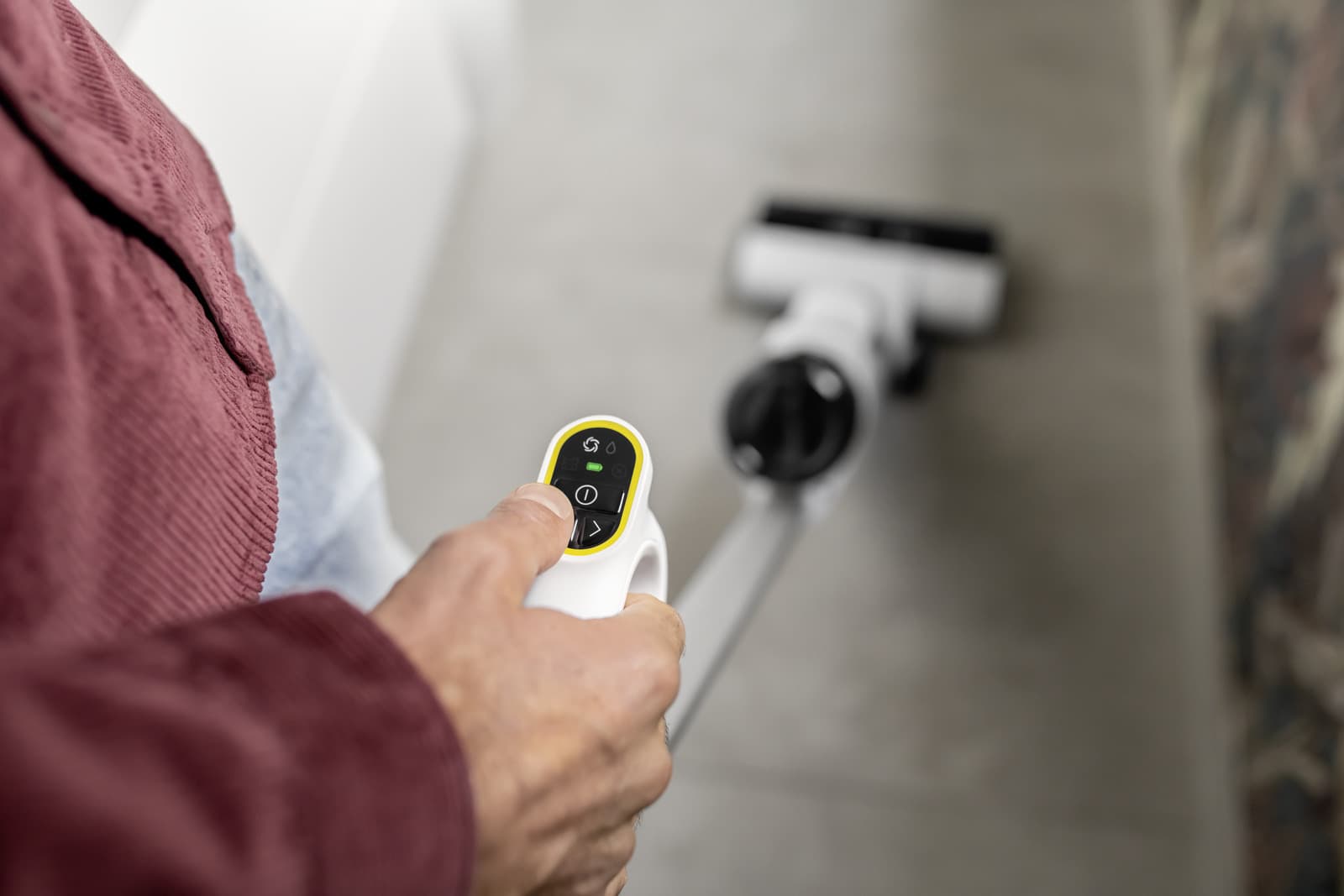 Karcher Fcv 2 Natural N Επαναφορτιζόμενη Σκούπα Stick Λευκή 5