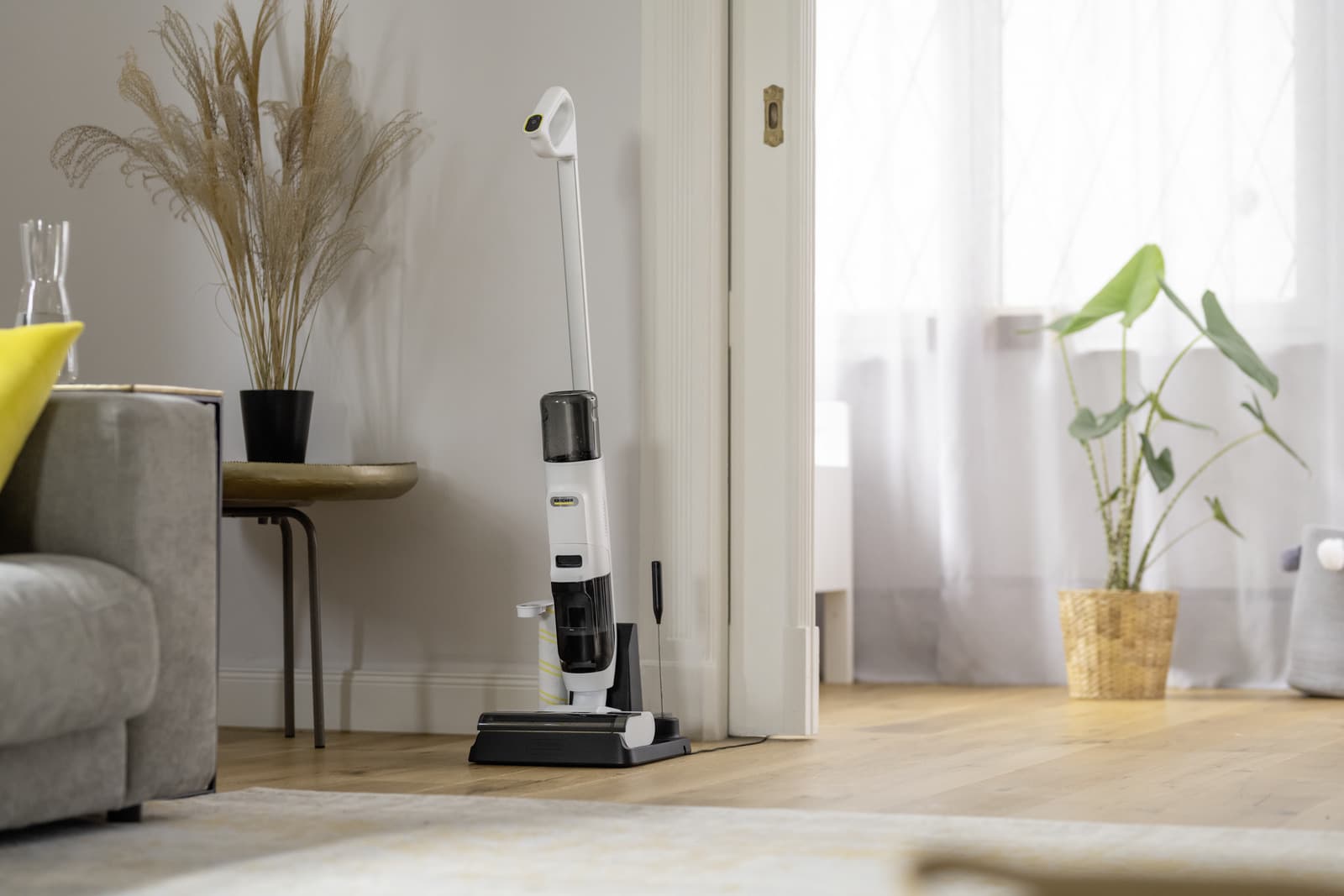Karcher Fcv 2 Natural N Επαναφορτιζόμενη Σκούπα Stick Λευκή 3