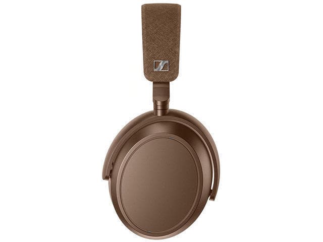 Sennheiser Momentum 4 Ασύρματα / Ενσύρματα Over Ear Ακουστικά με 60 ώρες Λειτουργίας και Quick Charge Καφέ 3
