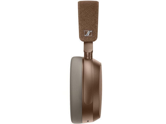 Sennheiser Momentum 4 Ασύρματα / Ενσύρματα Over Ear Ακουστικά με 60 ώρες Λειτουργίας και Quick Charge Καφέ 5