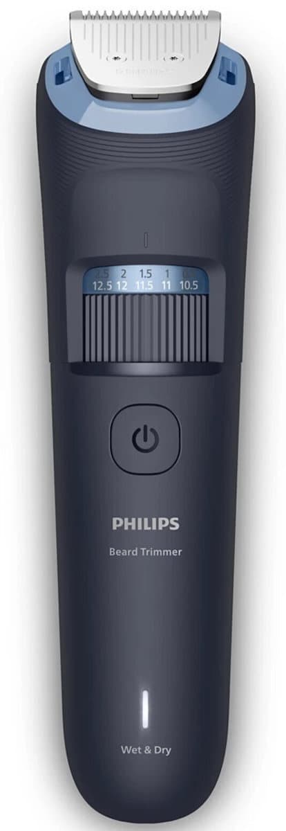 Philips Beardtrimmer 3000 Σετ Επαναφορτιζόμενης Κουρευτικής Μηχανής Γκρι BT3665/15 3