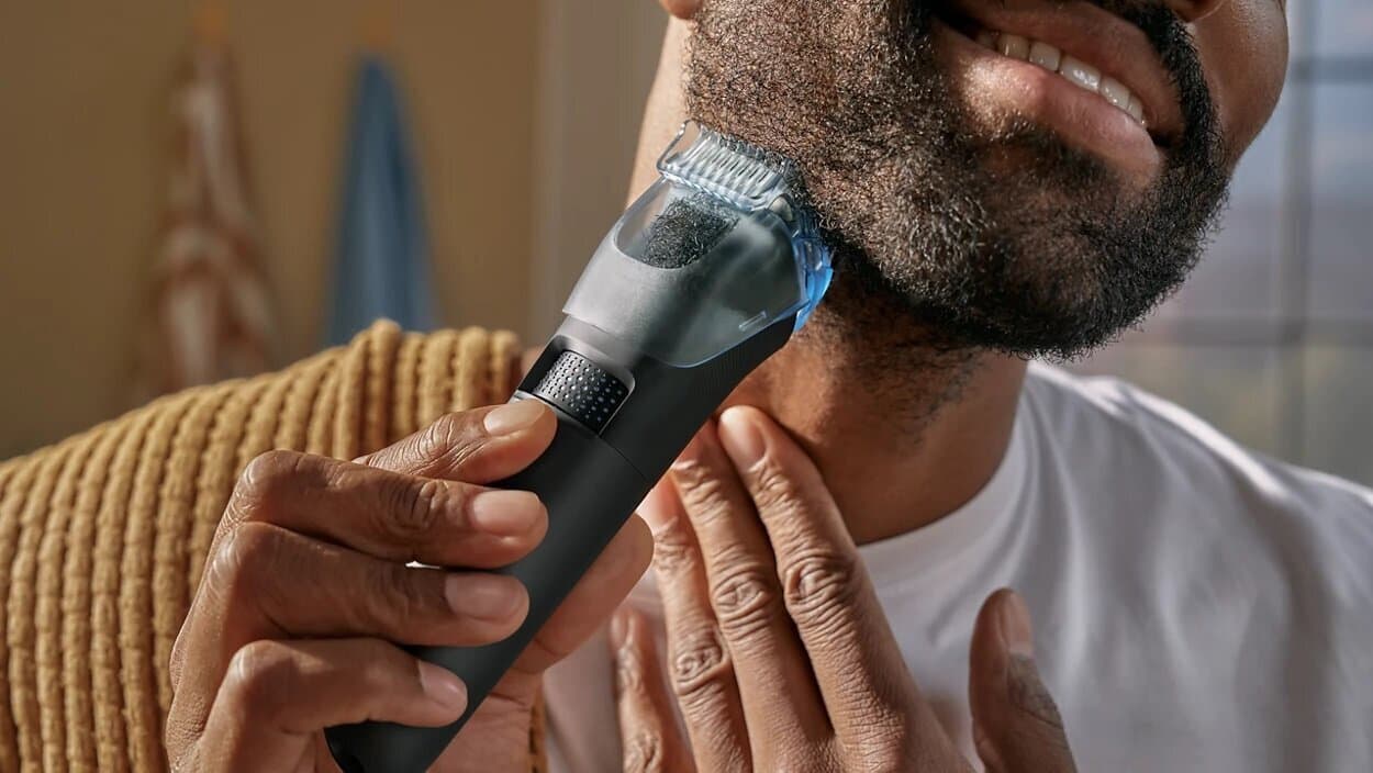 Philips Beardtrimmer 5000 Σετ Επαναφορτιζόμενης Κουρευτικής Μηχανής Μαύρο BT5780/15 6