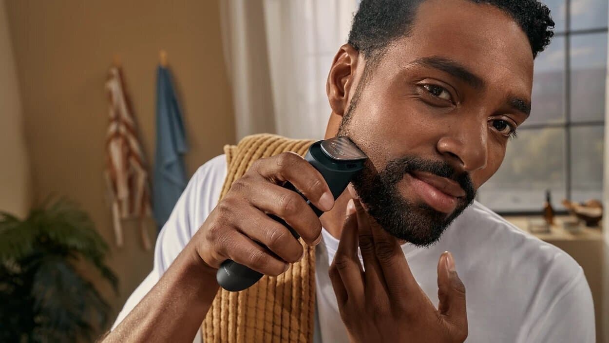 Philips Beardtrimmer 5000 Σετ Επαναφορτιζόμενης Κουρευτικής Μηχανής Μαύρο BT5780/15 7