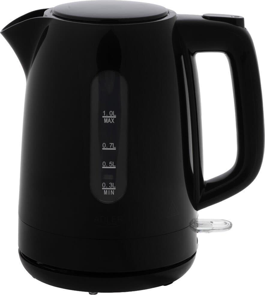 Adler Βραστήρας 1lt 2200W Μαύρος AD 1380b 2