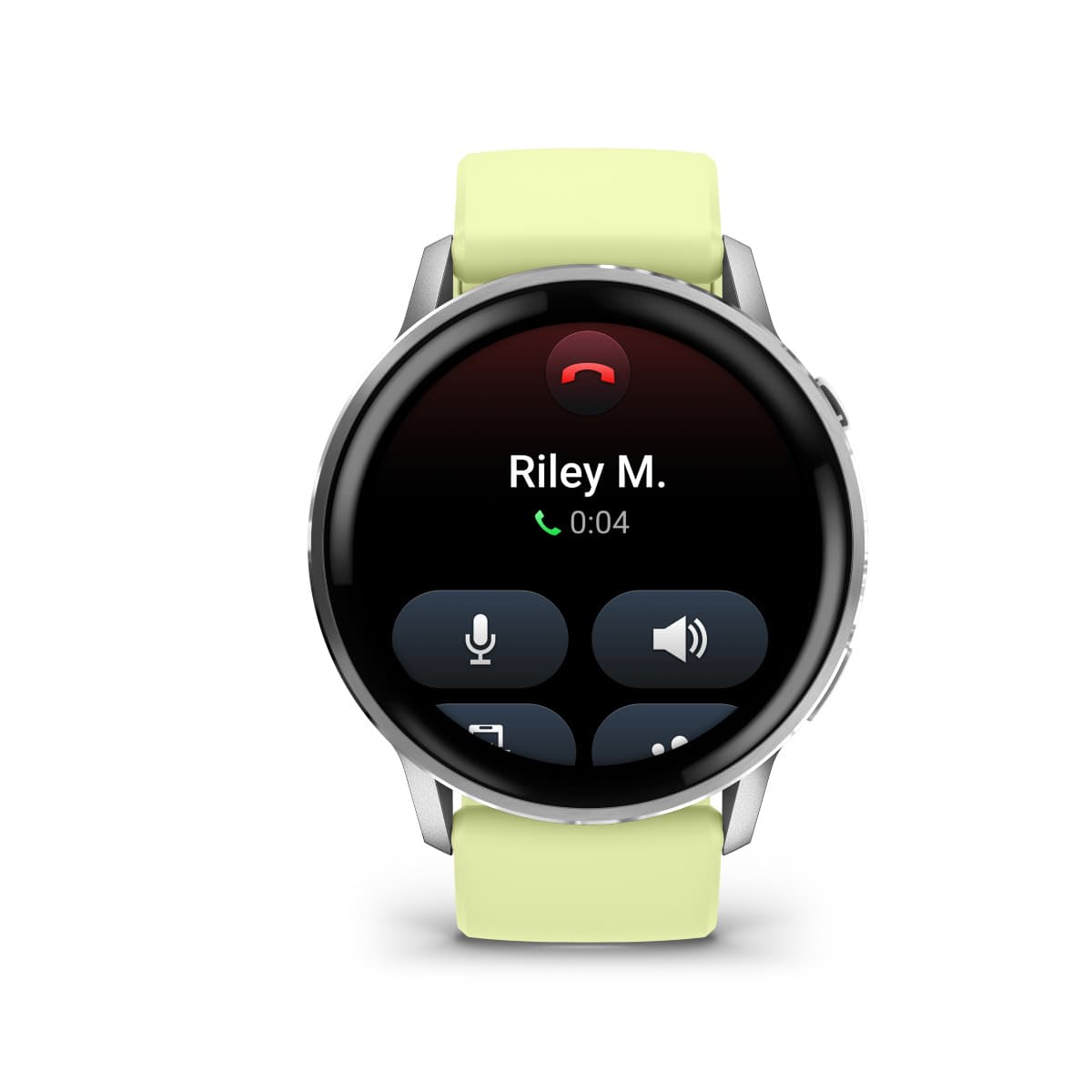 Garmin Venu 4 Stainless Steel 45mm Αδιάβροχο Smartwatch με Παλμογράφο (Silver with Citron) 3
