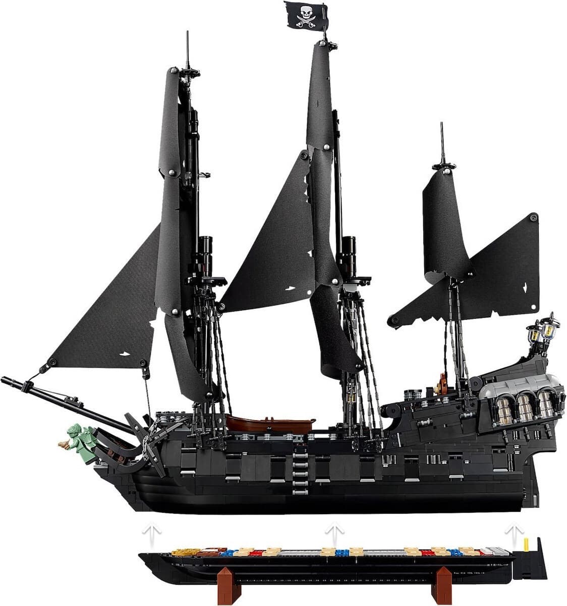LEGO Icons Captain Jack Sparrow's Pirate Ship για 18+ Ετών 2862τμχ 10365 13