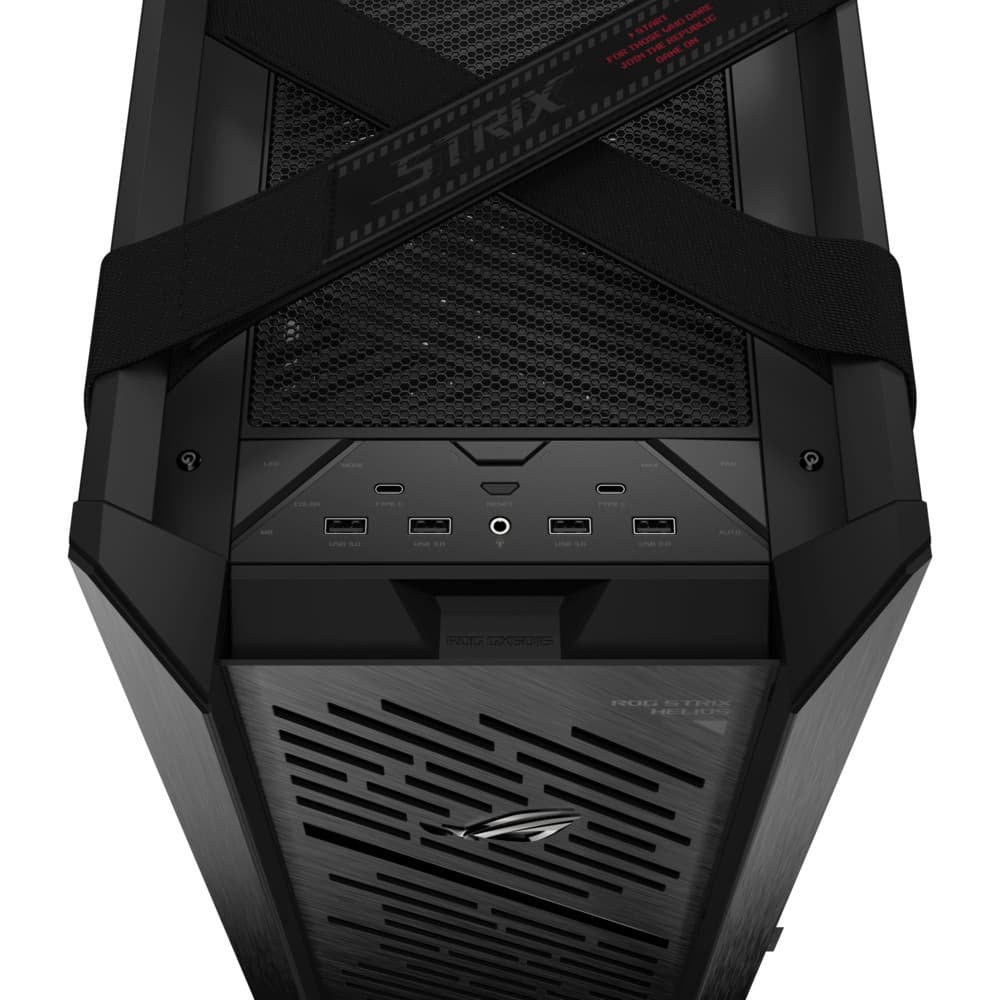 Asus ROG Strix Helios II Gaming Midi Tower Κουτί Υπολογιστή με Πλαϊνό Παράθυρο και RGB Φωτισμό Μαύρο 7