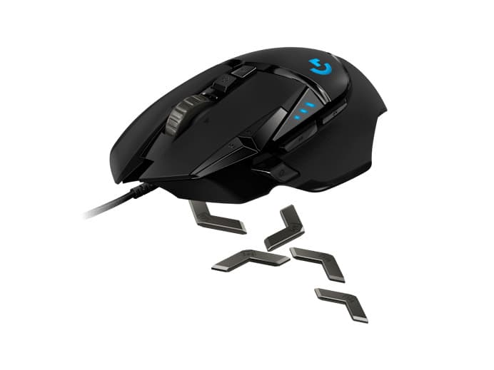 Logitech G502 Hero Gaming Ποντίκι 16000 DPI Μαύρο 6