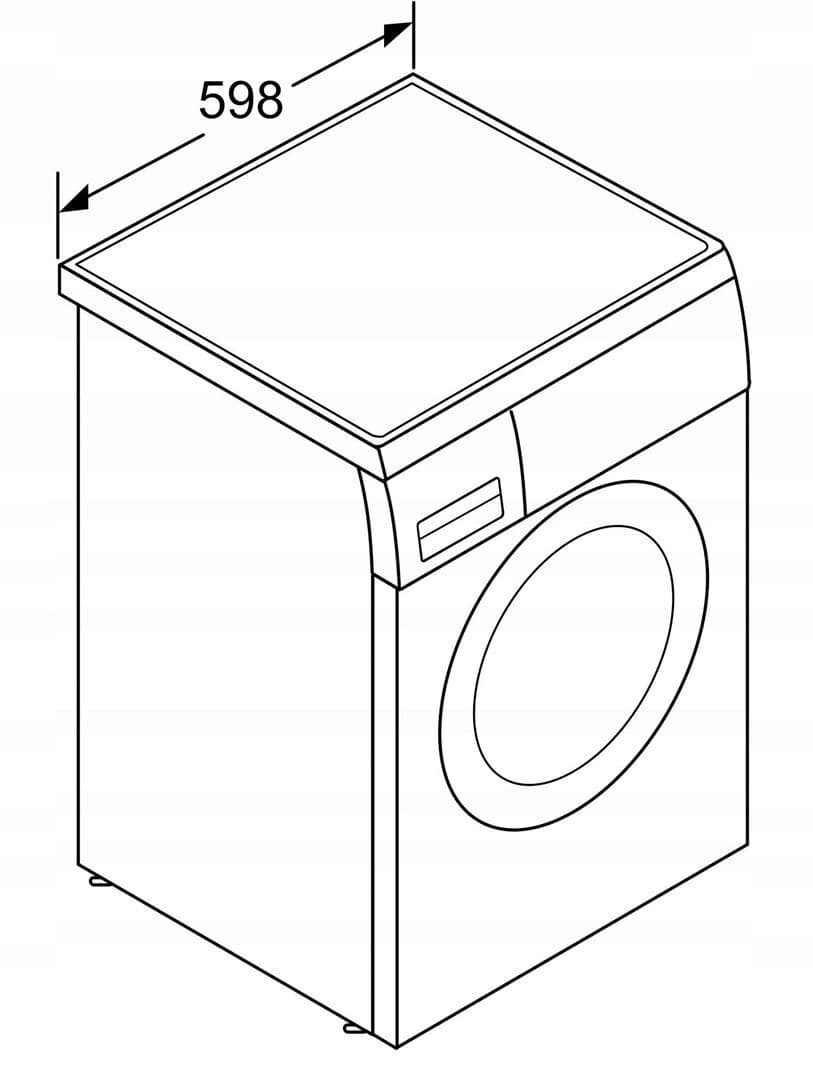 Bosch Πλυντήριο Ρούχων 9kg 1400 Στροφών Inox WUU28T10PL 9