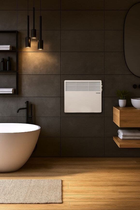 N'Oveen CH3350 Θερμοπομπός Δαπέδου 1000W Λευκός 4
