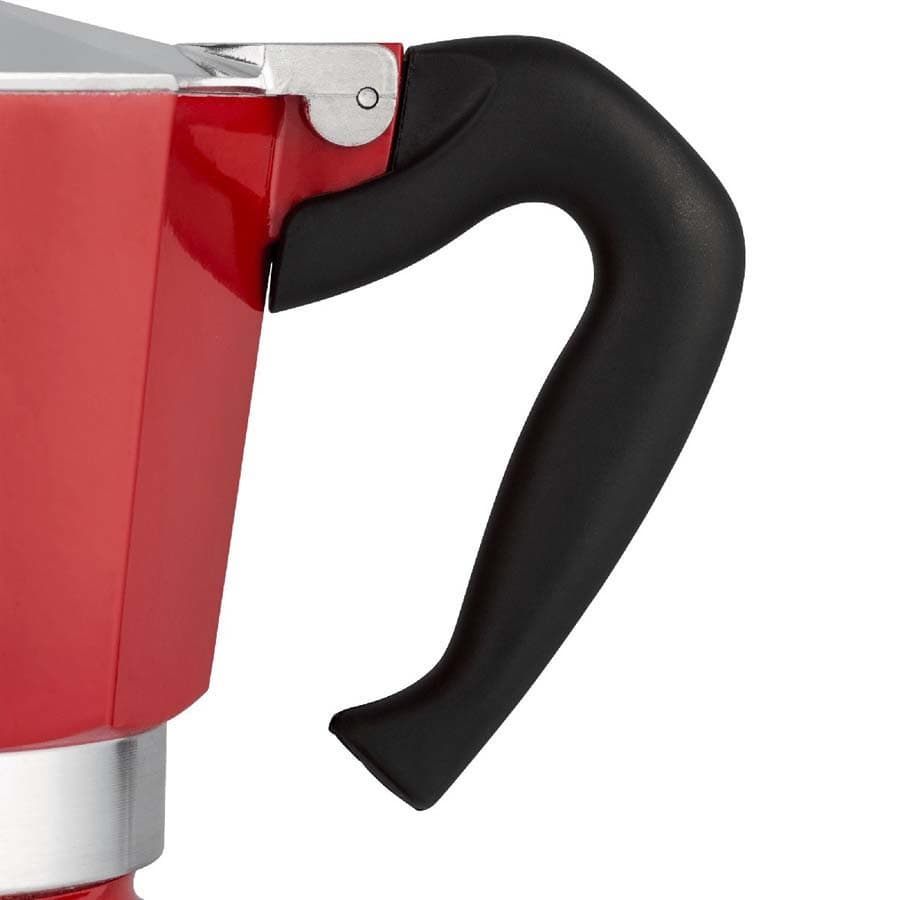Bialetti Μπρίκι Espresso 1cups Κόκκινο 0004941 4