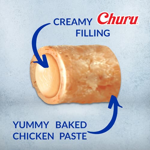 Inaba Churu Bites Λιχουδιές με Κοτόπουλο για Ενήλικες Γάτες 3τμχ 10gr IN724