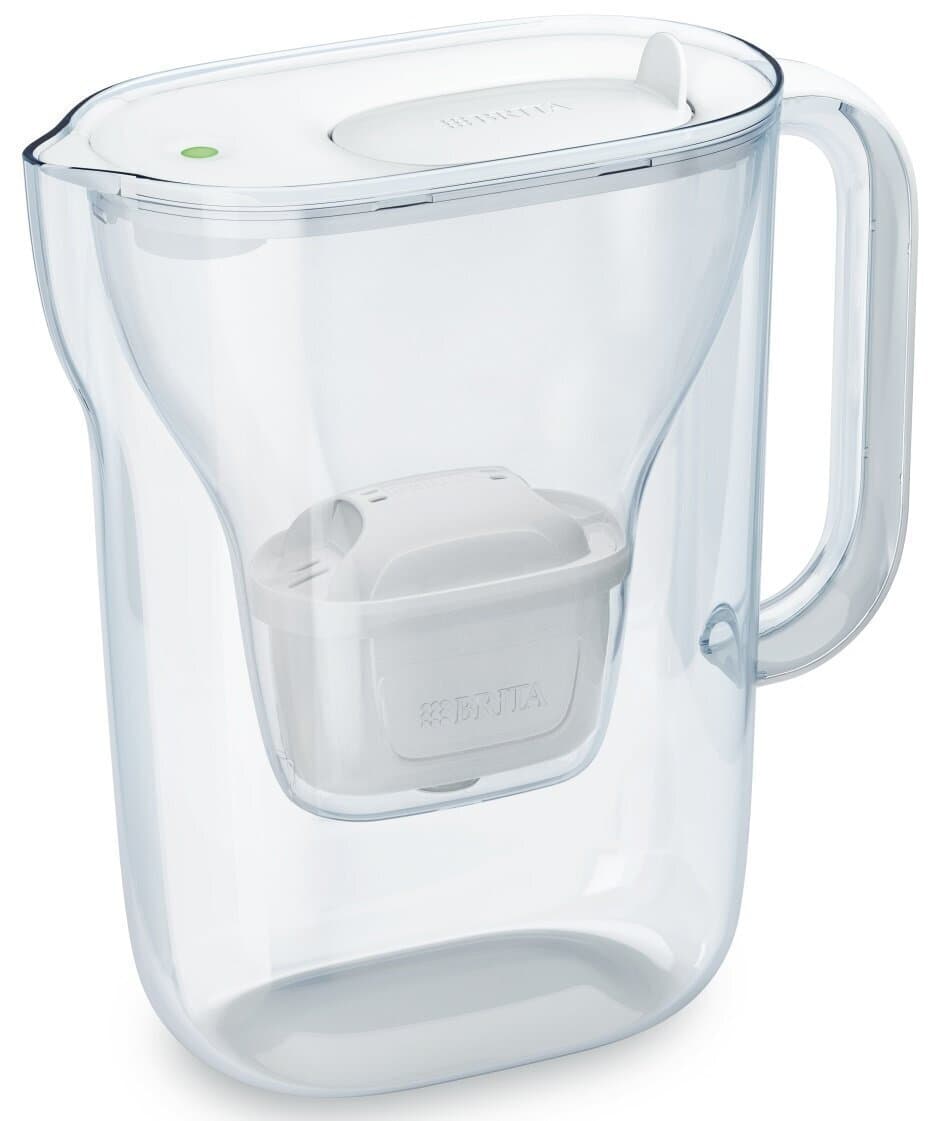 Brita Style Essential Κανάτα Σερβιρίσματος Πλαστική White με Φίλτρο 2400ml 3