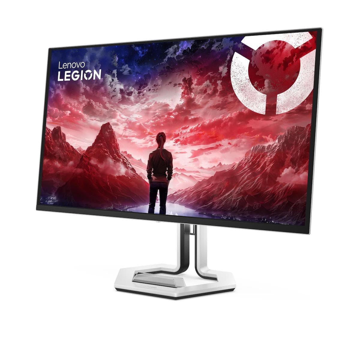 Lenovo Legion Pro 27UD-10 QD-OLED HDR Gaming Monitor 26.5" 4K 3840x2160 240Hz με Χρόνο Απόκρισης 0.03ms GTG Λευκό 3
