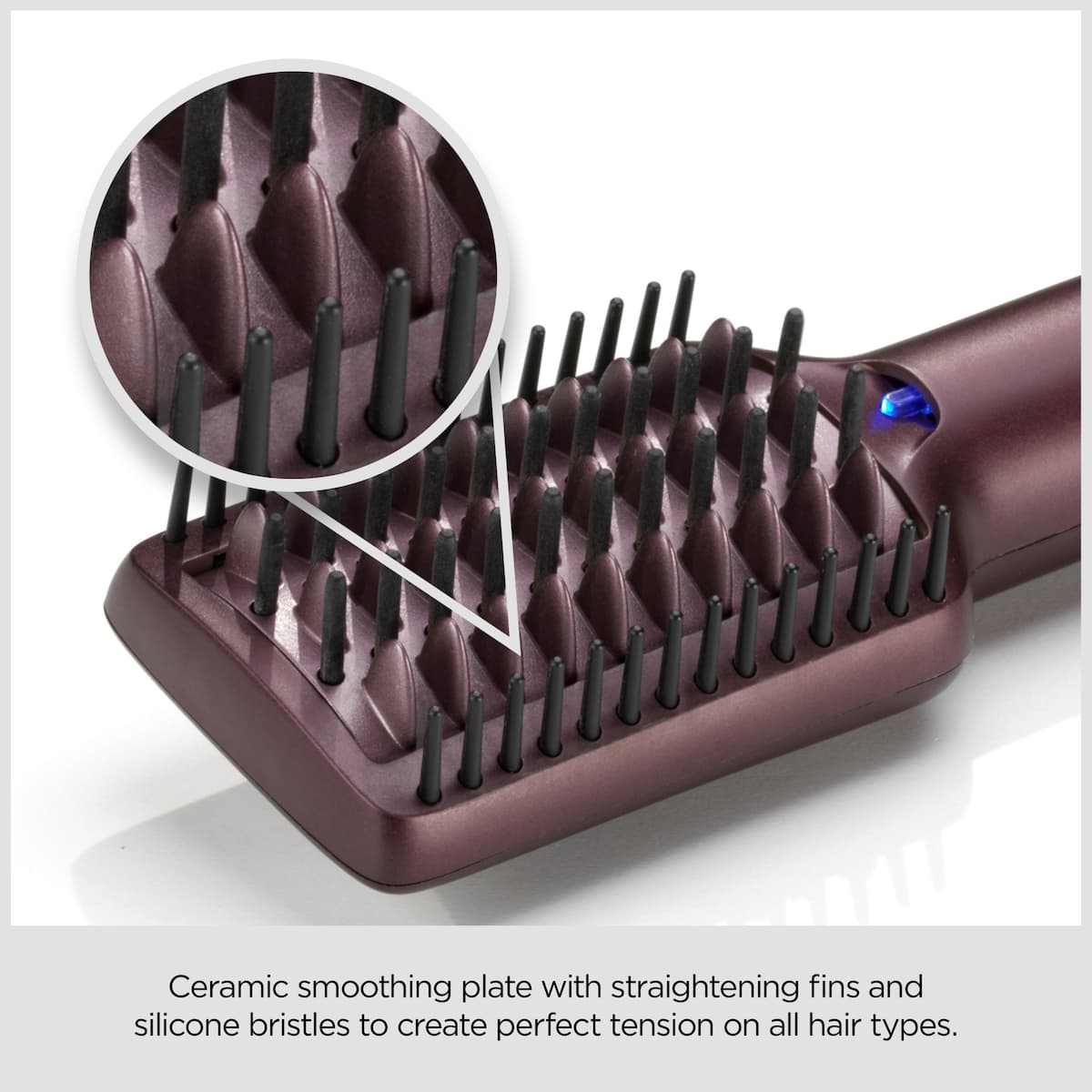 Babyliss Air Power Smooth Κεραμική Ηλεκτρική Βούρτσα με Αέρα για Ίσιωμα και Μπούκλες 900W 214720 16