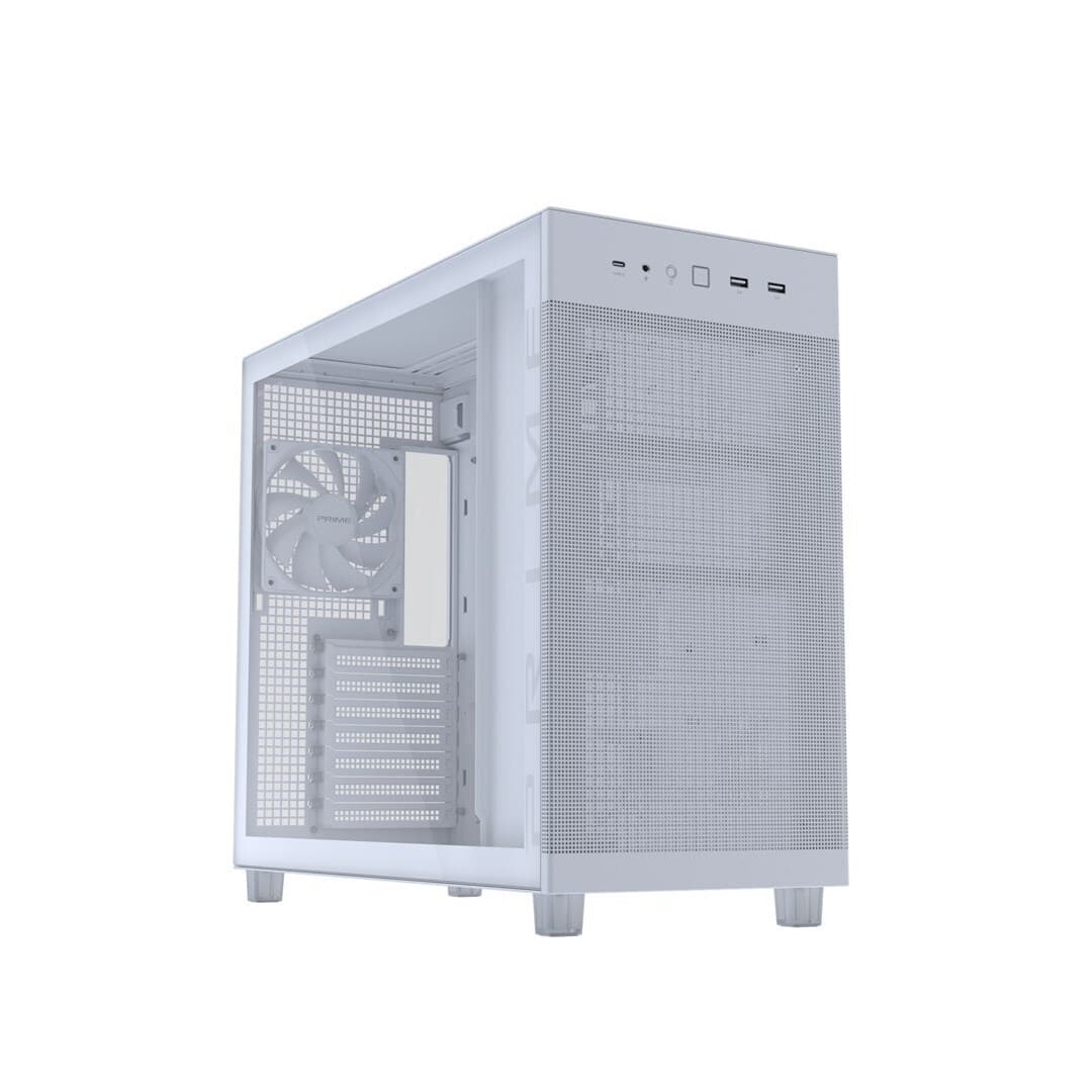 Asus Prime AP303 TG Midi Tower Κουτί Υπολογιστή Λευκό 2