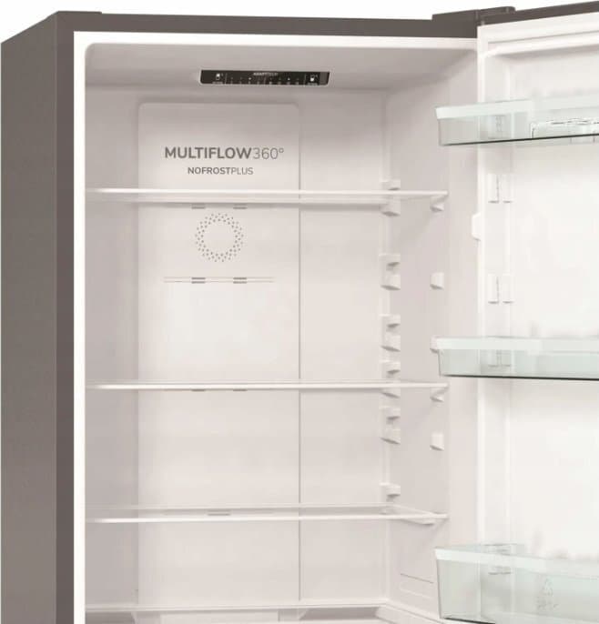 Gorenje Ψυγειοκαταψύκτης 300lt NoFrost Υ185xΠ60xΒ59.2εκ. Inox NRK61CS2XL4 8