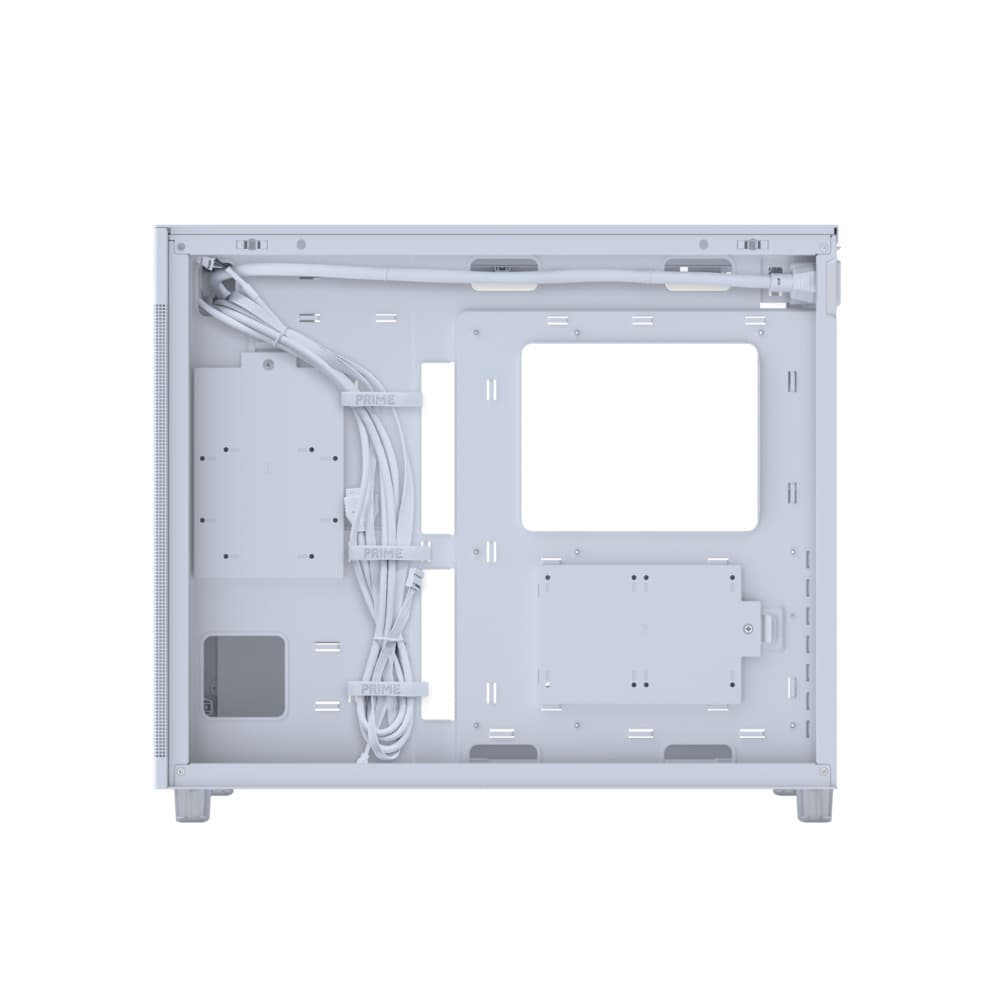 Asus Prime AP303 TG Midi Tower Κουτί Υπολογιστή Λευκό 6
