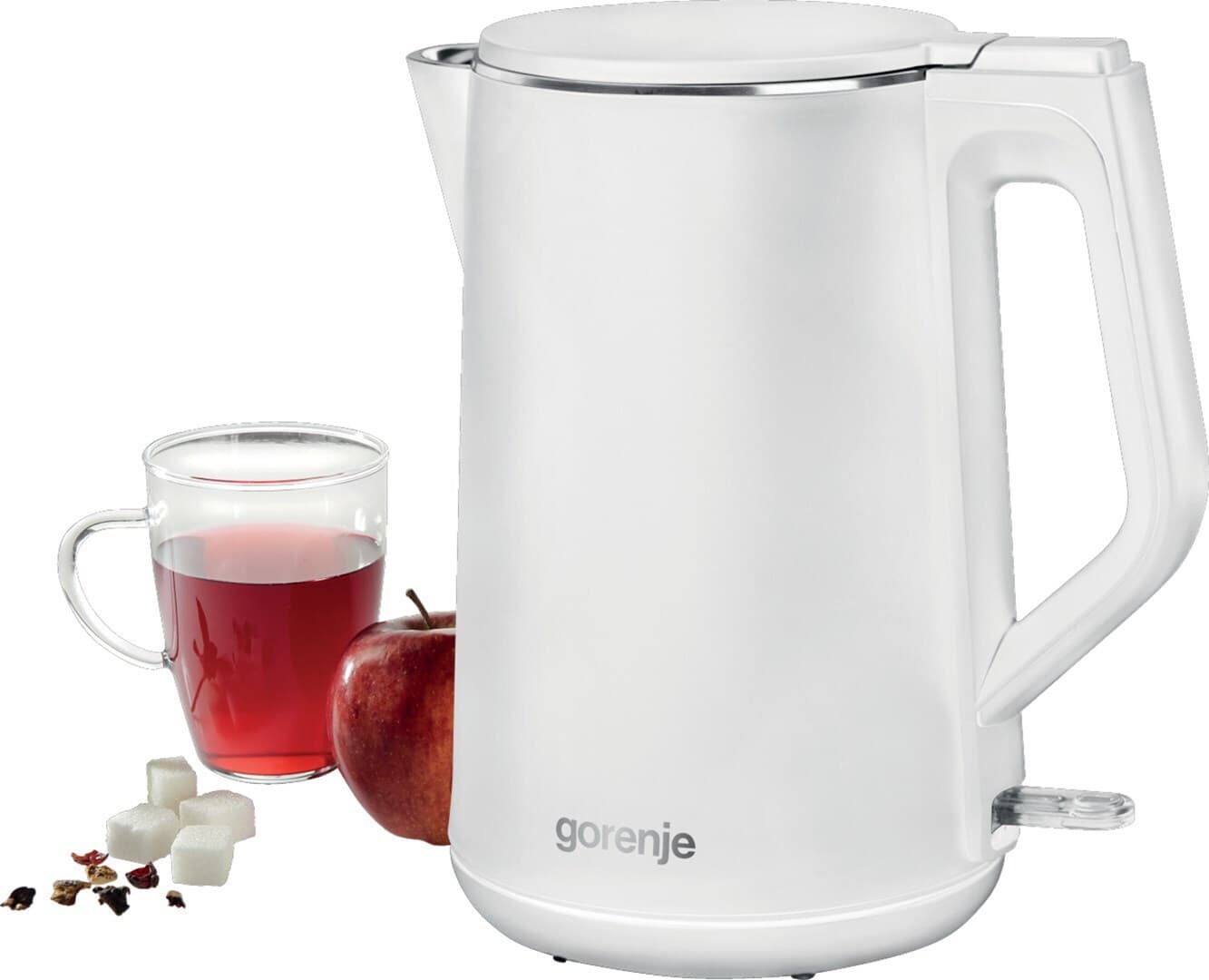Gorenje Βραστήρας 1.5lt 2200W Λευκός K15DWW 6