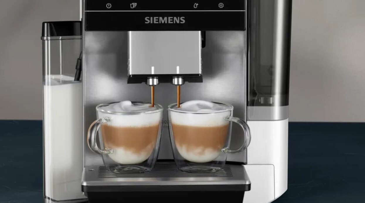 Siemens Eq700 Αυτόματη Μηχανή Espresso 1300W Πίεσης 19bar με Μύλο Άλεσης Ασημί TQ715R03 6
