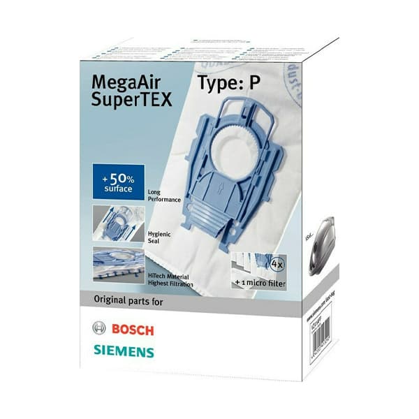 Πάνινες Σακούλες Σκούπας Bosch Siemens Original Type P Bbz41fp 5