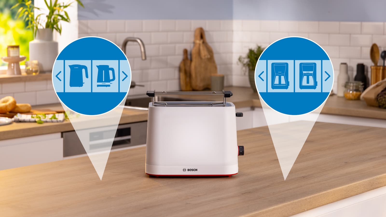 Bosch MyMoment TAT3M121 Φρυγανιέρα 2 Θέσεων 950W Λευκή 7