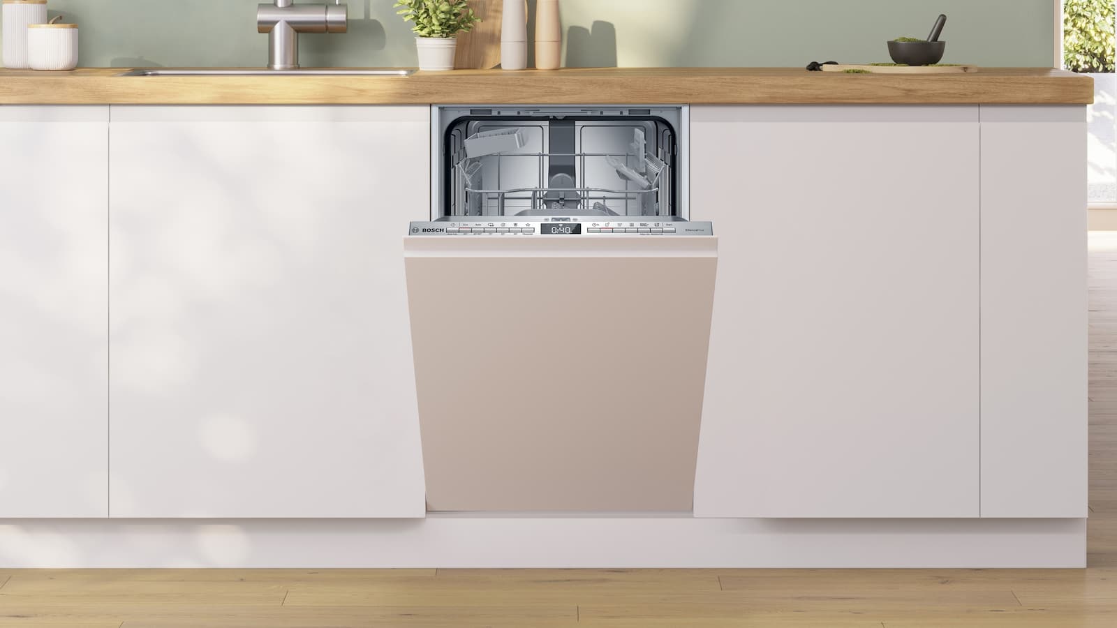 Bosch Πλήρως Εντοιχιζόμενο Πλυντήριο Πιάτων με Wi-Fi για 10 Σερβίτσια ExtraDry Π44.8xY81.5εκ. SPV4HKX10E