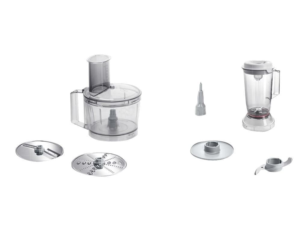 Bosch MultiTalent 3 MCM3200W Πολυμίξερ 800W με Κάδο 2.3lt και Κανάτα Μπλέντερ Λευκό 18