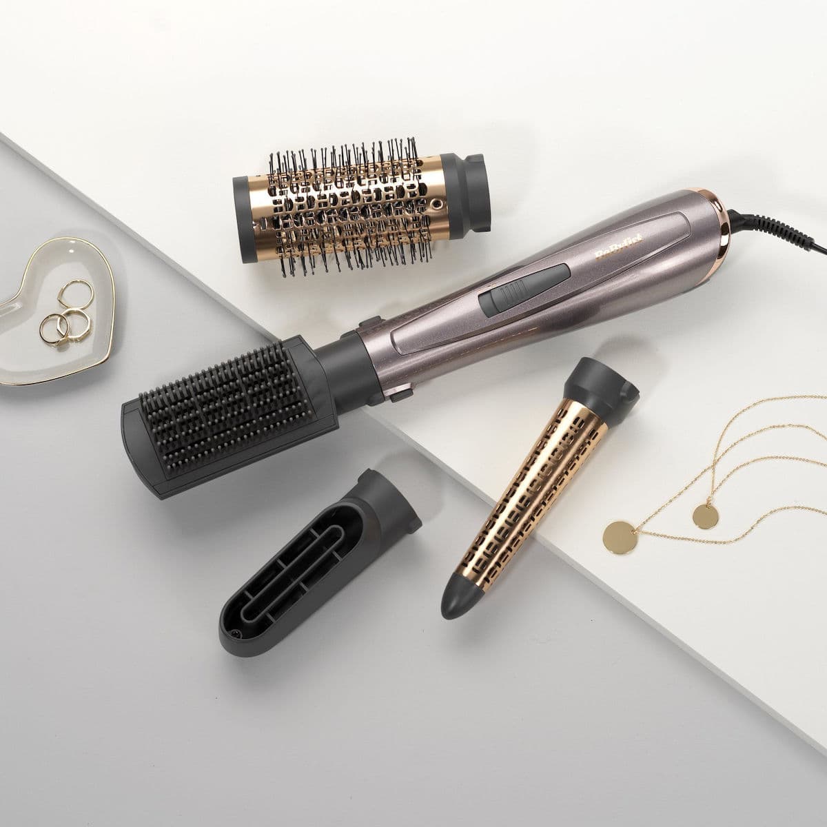 Babyliss Air Style 1000 Κεραμική Ηλεκτρική Βούρτσα με Αέρα για Ίσιωμα και Μπούκλες 1000W 214584 10