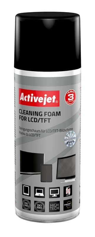 Active Jet Αξεσουάρ Καθαρισμού Γραφείου Cleaning Lcd Tft Plasma Screens 400ml AOC-105 3