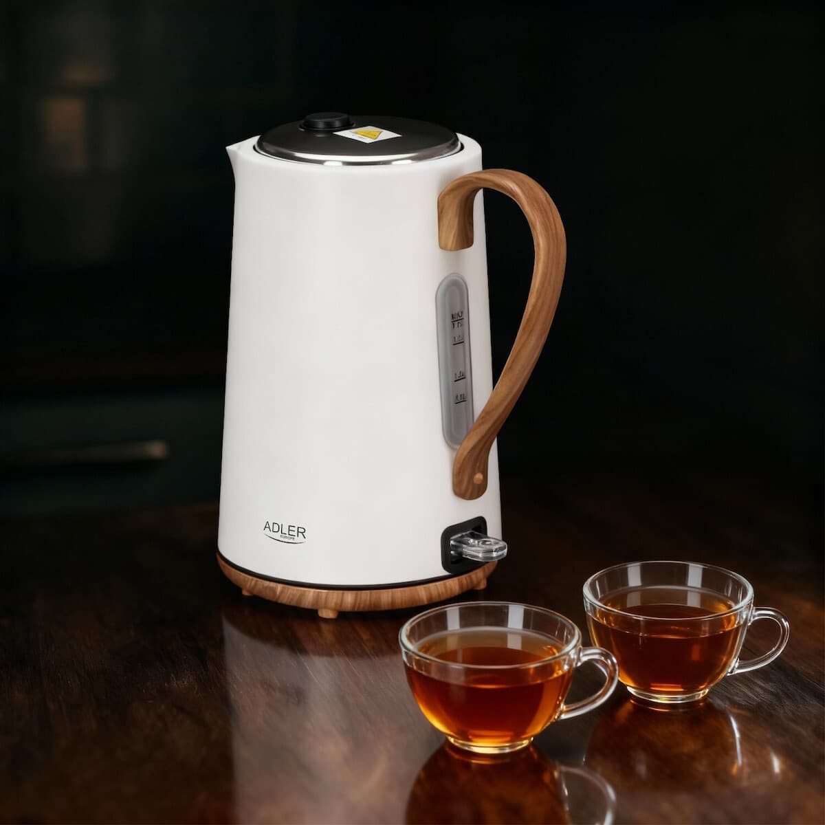 Adler Βραστήρας 1.7lt 2200W Λευκός AD 1352 15
