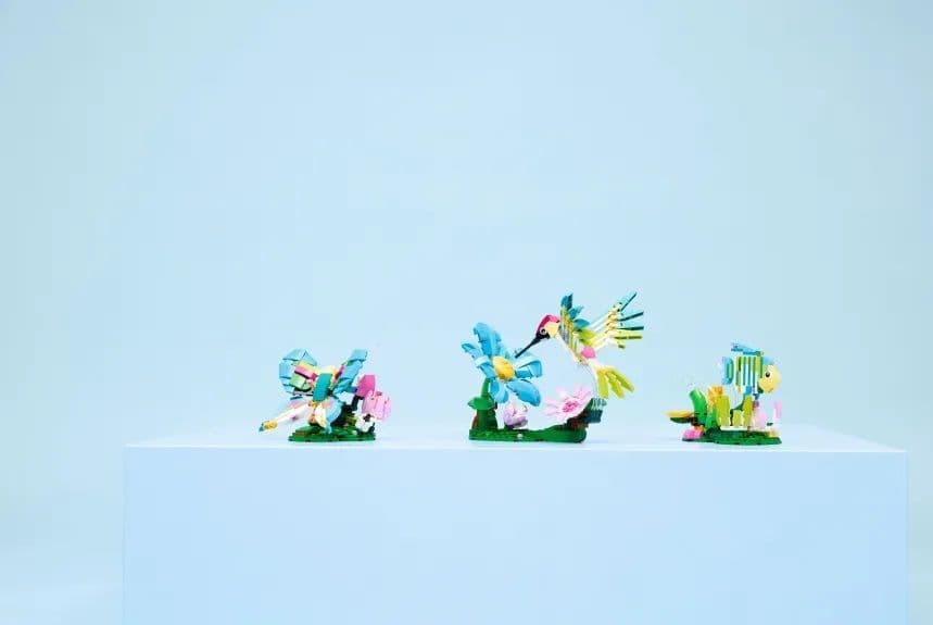 LEGO Creator 3-in-1 Wild Animals: Colorful Hummingbird για 8+ Ετών 312τμχ 31384 7