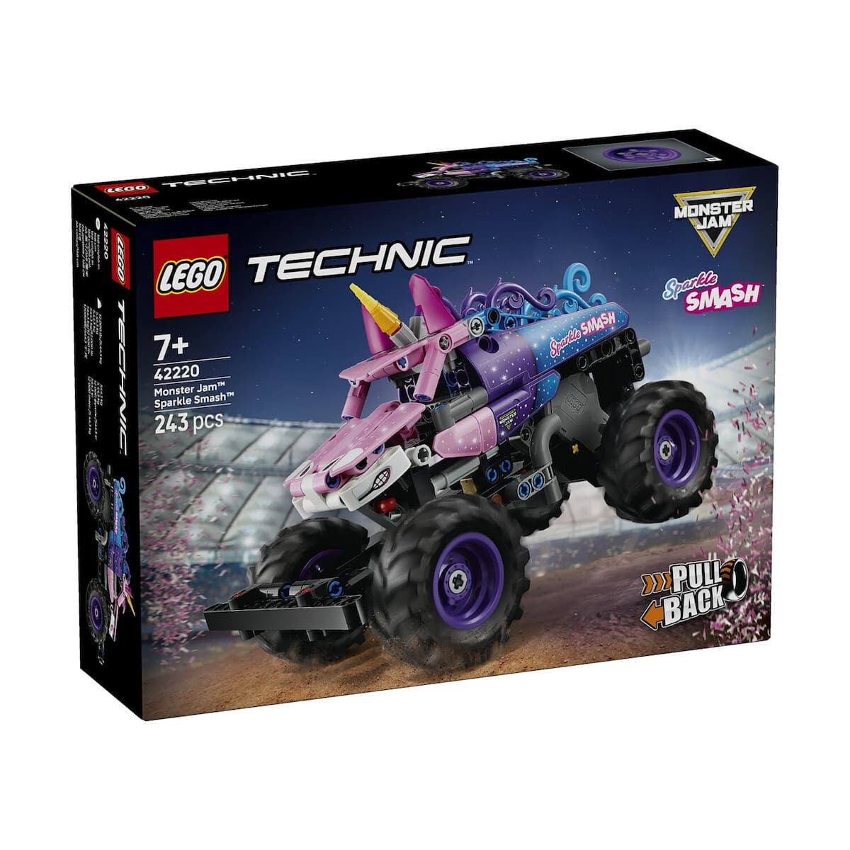 LEGO Technic Monster Jam™ Sparkle Smash™ Pull-Back για 7+ Ετών 243τμχ 42220 6