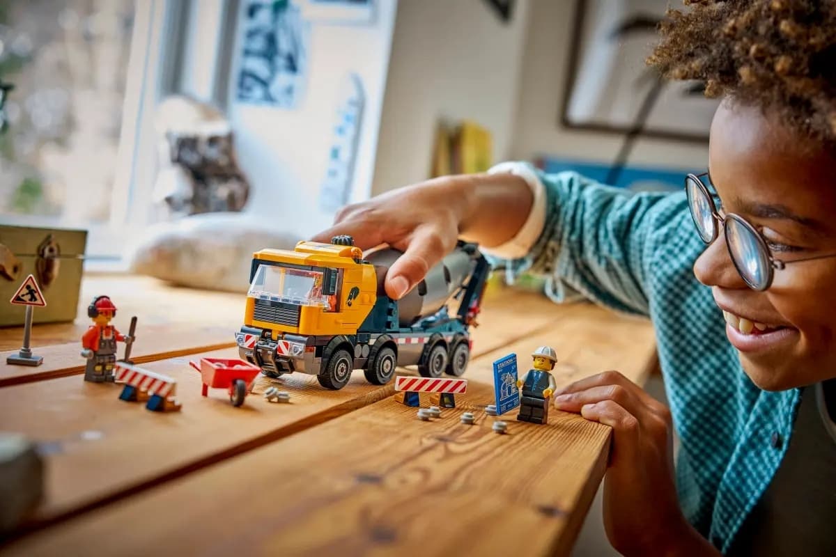LEGO City Cement Mixer για 7+ Ετών 371τμχ 60478 7