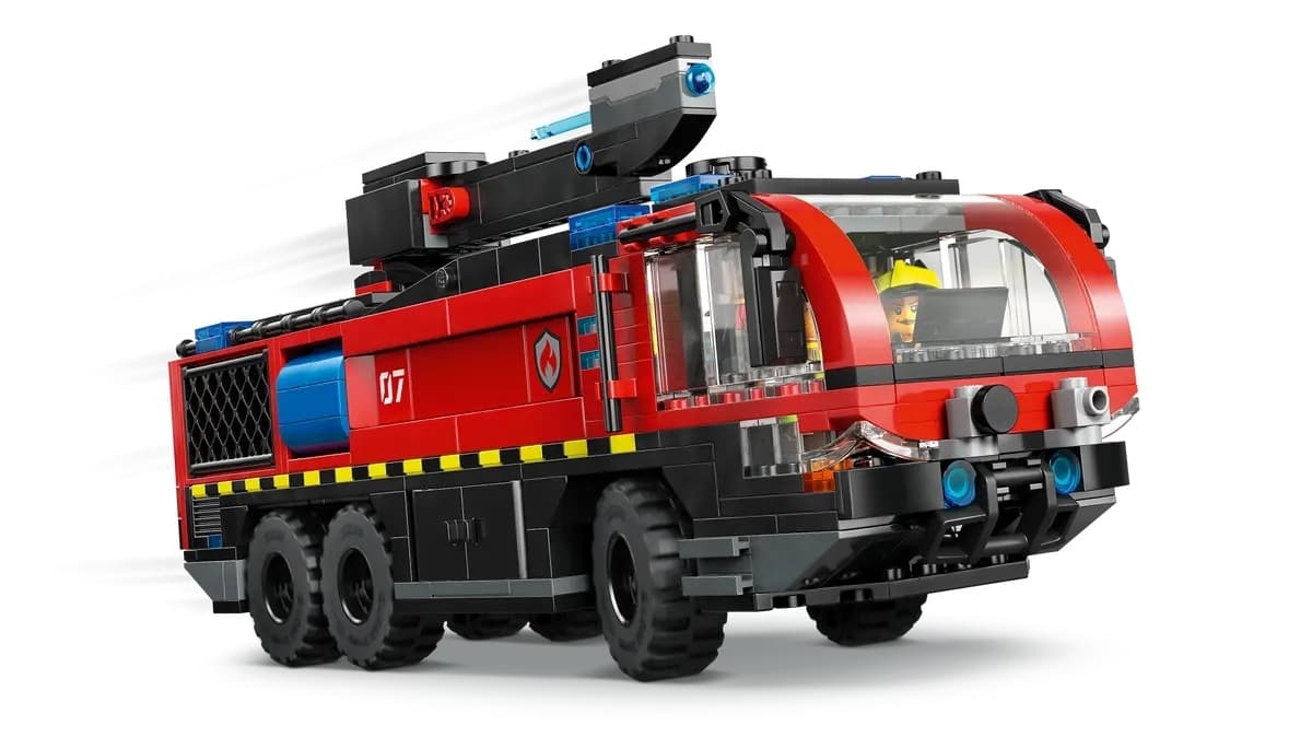LEGO City Airport Fire Truck για 7+ Ετών 691τμχ 60499 6