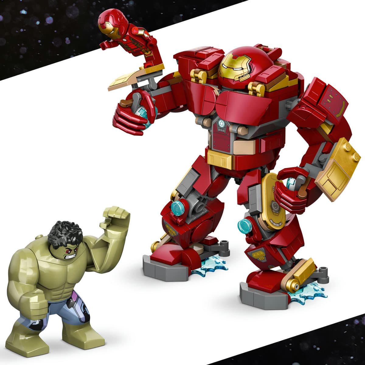 LEGO Marvel Epic Battle: Hulkbuster vs. The Hulk για 9+ Ετών 413τμχ 76343 12