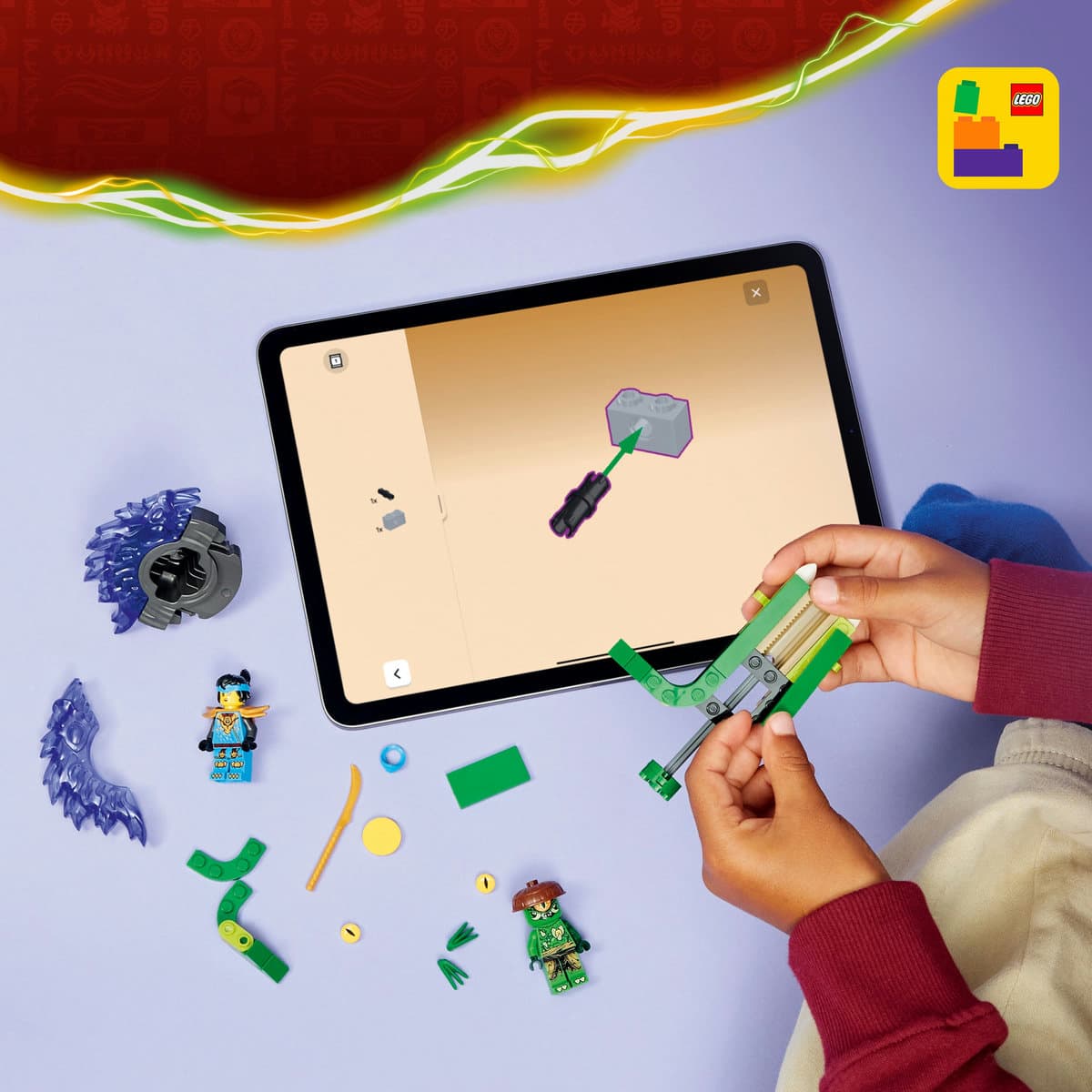 LEGO Ninjago Nya vs. Mutation Monster Spinner για 6+ Ετών 49τμχ 71849 10
