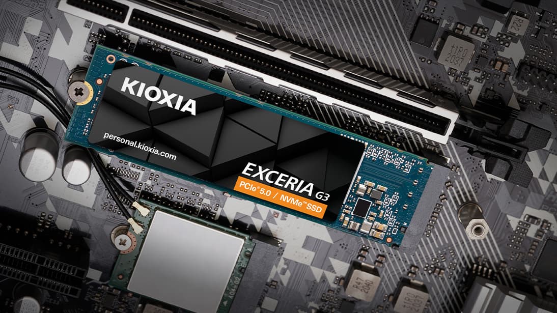 Kioxia EXCERIA G3 SSD 1TB τύπου M.2 με σύνδεση PCI Express 5.0 (PS5 Compatible) LVC10Z001TG8 4