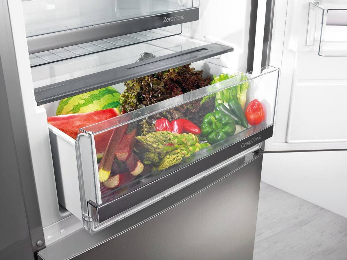 Gorenje Ψυγειοκαταψύκτης 304lt Total NoFrost Υ186xΠ59.5xΒ59εκ. Inox NRK6192AS4 3