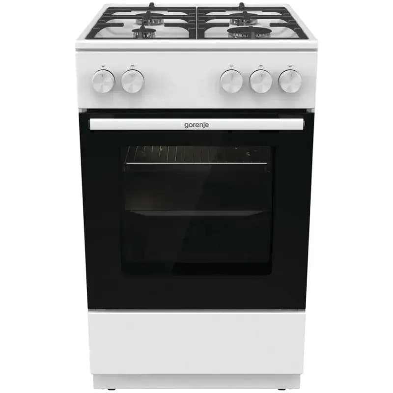 Gorenje GG5A10WFFM Κουζίνα Υγραερίου & Ρεύματος 70lt με Εστίες Υγραερίου Π50εκ. Λευκή 4