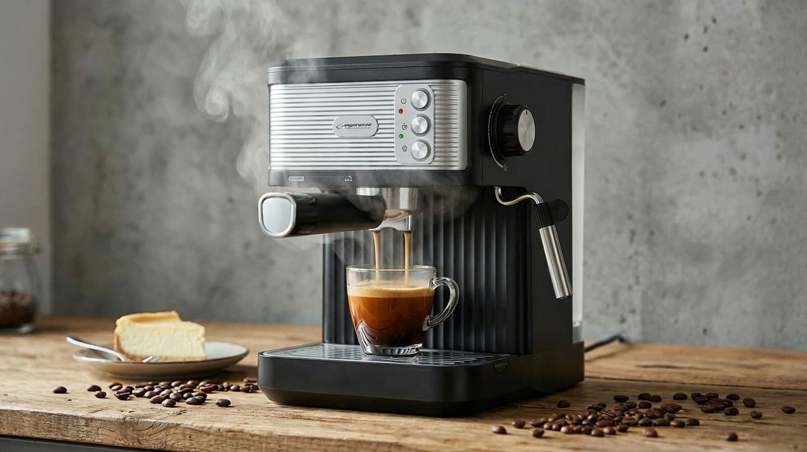 Esperanza Μηχανή Espresso Ασημί EKC011 5