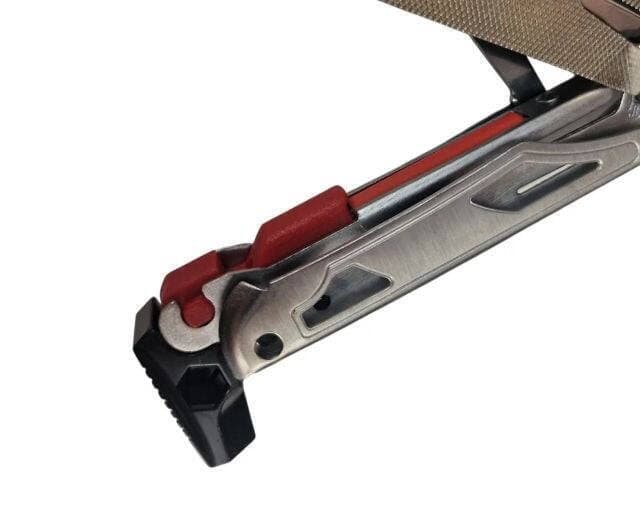 Azymut Giewon Fs Fire Starter 19 Narzędzi Krzesiwo + Gwizdek + Kabura Do Pasa Πολυεργαλείο Μαύρο H2038A 5