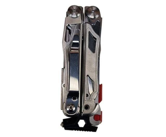 Azymut Giewon Fs Fire Starter 19 Narzędzi Krzesiwo + Gwizdek + Kabura Do Pasa Πολυεργαλείο Μαύρο H2038A 6