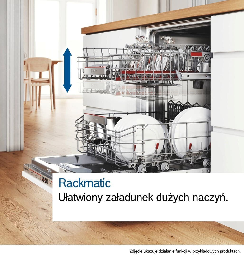 Bosch Εντοιχιζόμενο Πλυντήριο Πιάτων για 14 Σερβίτσια Π60xY82εκ. Inox Serie 2 5