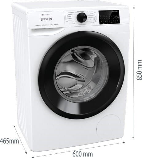 Gorenje Πλυντήριο Ρούχων 8kg 1400 Στροφών WPNEI84SASWIFI/PL 5