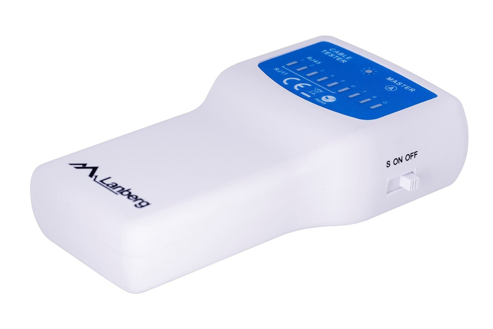Lanberg NT-0402 Tester Καλωδίων Δικτύου RJ11 / RJ45 8