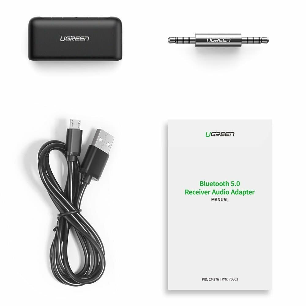 Ugreen Bluetooth Αυτοκινήτου CM276 για το Ηχοσύστημα (AUX / Audio Receiver) 70303 9