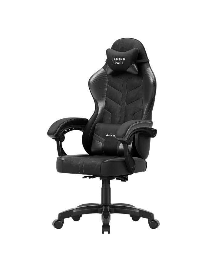 Huzaro Force 2.7 Υφασμάτινη Καρέκλα Gaming Μαύρη 4