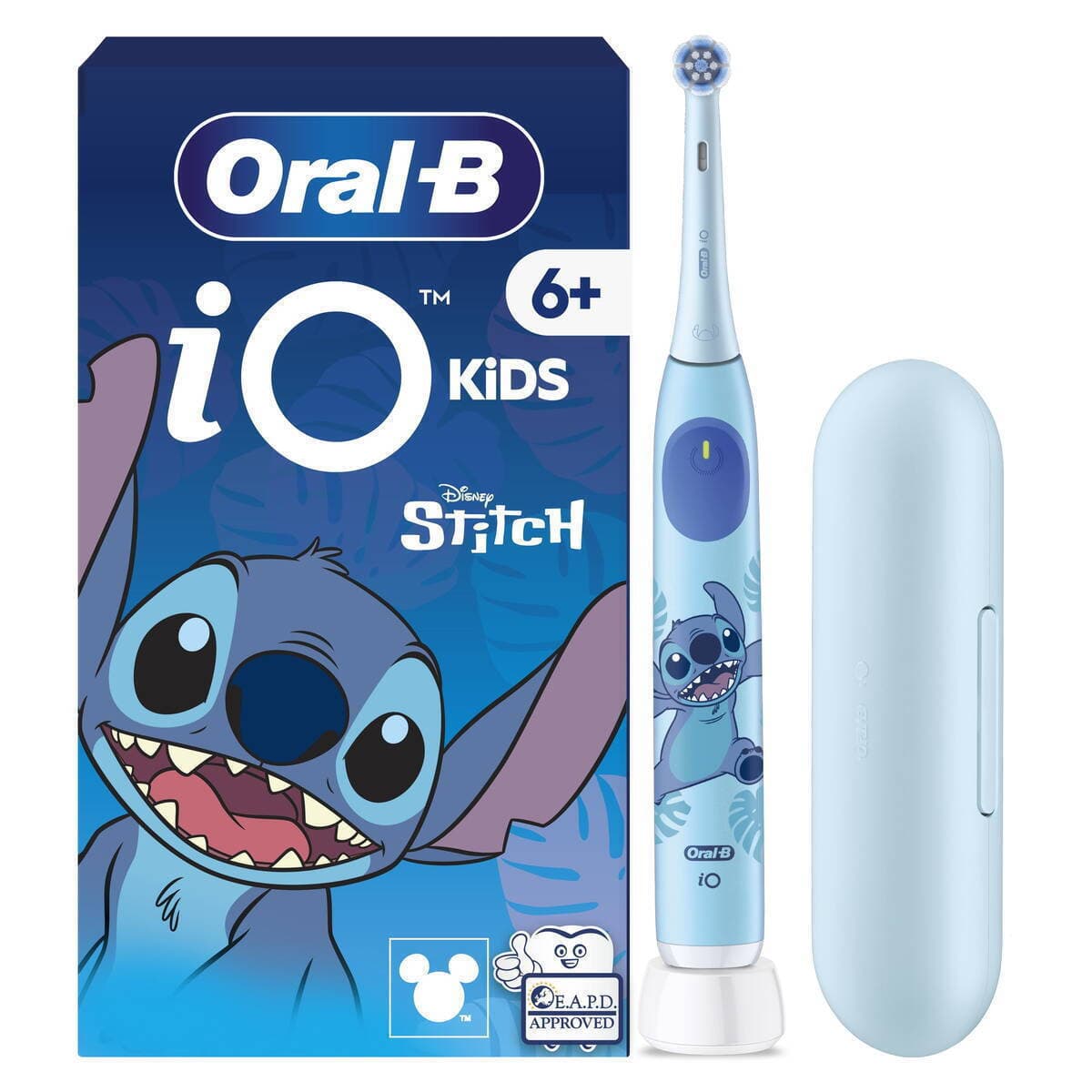 Oral-B iO Kids Παιδική Ηλεκτρική Οδοντόβουρτσα με Χρονόμετρο για 6+ Χρονών Stitch με Θήκη Ταξιδίου 3